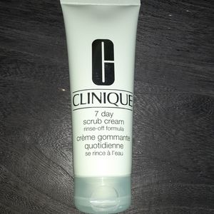 Clinique 7 Day Scrub Cream Exfoliator NWT